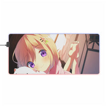 Load image into Gallery viewer, Is The Order A Rabbit? RGB LED Mouse Pad (Desk Mat)