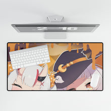 Load image into Gallery viewer, Murasaki Shion & Nakiri Ayame Mouse Pad (Desk Mat)