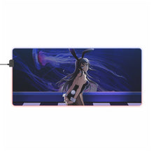 Load image into Gallery viewer, Bunny Girl RGB LED Mouse Pad (Desk Mat)