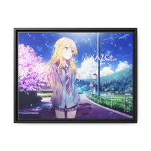 Load image into Gallery viewer, Kaori Miyazono Canvas Framed Art Print