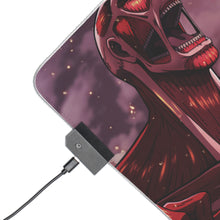 Load image into Gallery viewer, Anime Attack On Titan RGB LED Mouse Pad (Desk Mat)