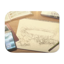 Load image into Gallery viewer, Your Name. Sherpa Blanket