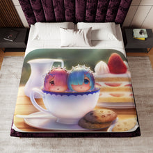 Load image into Gallery viewer, Rem & Ram Sherpa Blanket