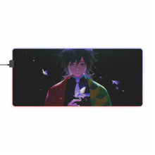 Load image into Gallery viewer, Giyuu Tomioka RGB LED Mouse Pad (Desk Mat)