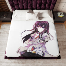 Load image into Gallery viewer, Makise Kurisu Sherpa Blanket