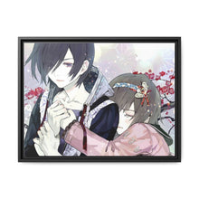Load image into Gallery viewer, Tokyo Ghoul Ken Kaneki, Touka Kirishima Canvas Framed Art Print