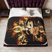 Load image into Gallery viewer, Kurumi Tokisaki Sherpa Blanket