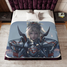 Load image into Gallery viewer, Fate/Apocrypha Saber Of Red Sherpa Blanket