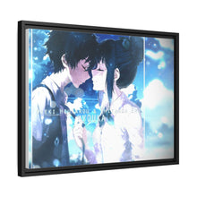 Load image into Gallery viewer, Eru Chitanda And Hōtarō Oreki Together Canvas Framed Art Print
