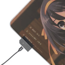 Load image into Gallery viewer, The Melancholy Of Haruhi Suzumiya RGB LED Mouse Pad (Desk Mat)