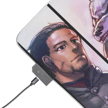 Load image into Gallery viewer, Golden Kamuy RGB LED Mouse Pad (Desk Mat)