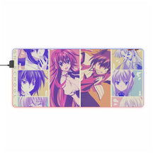 Load image into Gallery viewer, High School DxD Rias Gremory, Akeno Himejima, Issei Hyoudou, Koneko Toujou, Asia Argento RGB LED Mouse Pad (Desk Mat)