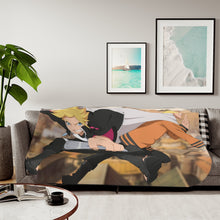 Load image into Gallery viewer, Boruto Sherpa Blanket