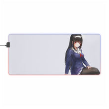 Load image into Gallery viewer, Saekano: How To Raise A Boring Girlfriend RGB LED Mouse Pad (Desk Mat)