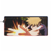 Load image into Gallery viewer, My Hero Academia Katsuki Bakugou RGB LED Mouse Pad (Desk Mat)