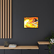 Load image into Gallery viewer, Fire Force Shinra Kusakabe Canvas Framed Art Print