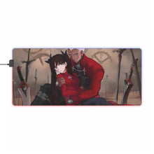 Load image into Gallery viewer, Fate/Stay Night RGB LED Mouse Pad (Desk Mat)