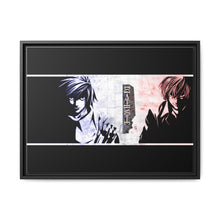 Load image into Gallery viewer, Anime Death Note Canvas Framed Art Print