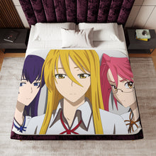 Load image into Gallery viewer, S.S.S Saeko, Shizuka e Saya Sherpa Blanket