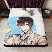 Load image into Gallery viewer, Anime Bungou Stray Dogs Sherpa Blanket