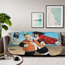 Load image into Gallery viewer, Goku Grandfather Sherpa Blanket