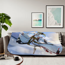 Load image into Gallery viewer, Japanese Clothes Sherpa Blanket