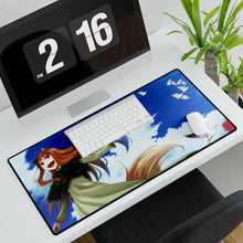 Load image into Gallery viewer, Anime Spice and Wolf Mouse Pad (Desk Mat)