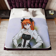Load image into Gallery viewer, Anime Neon Genesis Evangelionr Sherpa Blanket