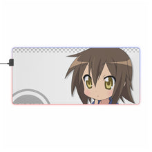 Load image into Gallery viewer, Lucky Star Misao Kusakabe RGB LED Mouse Pad (Desk Mat)