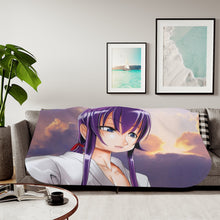 Load image into Gallery viewer, Highschool Of The Dead Sherpa Blanket