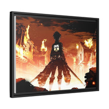 Load image into Gallery viewer, Anime Attack On Titan Canvas Framed Art Print