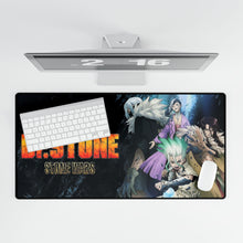 Load image into Gallery viewer, Dr Stone Stone Wars Mouse Pad (Desk Mat)
