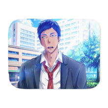 Load image into Gallery viewer, Kuroko's Basketball Daiki Aomine Sherpa Blanket