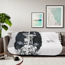 Load image into Gallery viewer, Anime Death Note Sherpa Blanket