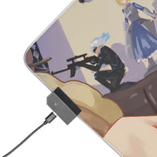 Load image into Gallery viewer, Saber Lily RGB LED Mouse Pad (Desk Mat)