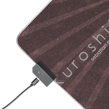 Load image into Gallery viewer, Black Butler RGB LED Mouse Pad (Desk Mat)