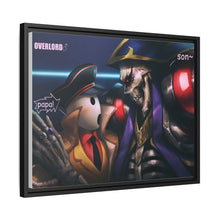 Load image into Gallery viewer, Ainz Ooal Gown and Pandora's Actor Canvas Framed Art Print