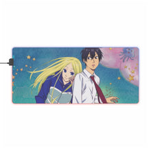 Load image into Gallery viewer, Anime Arakawa Under the Bridge RGB LED Mouse Pad (Desk Mat)