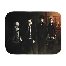 Load image into Gallery viewer, Psycho-Pass Inspecters and a villain Sherpa Blanket