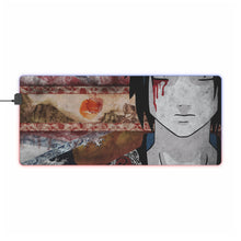 Load image into Gallery viewer, Uchiha Sasuke RGB LED Mouse Pad (Desk Mat)