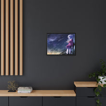 Load image into Gallery viewer, Nao Tomori and shooting stars Canvas Framed Art Print