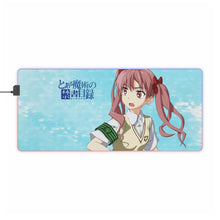 Load image into Gallery viewer, A Certain Magical Index RGB LED Mouse Pad (Desk Mat)