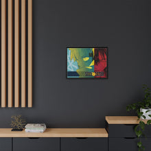 Load image into Gallery viewer, Black and Death Canvas Framed Art Print