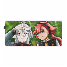 Load image into Gallery viewer, Miorine Rembran & Suletta Mercury RGB LED Mouse Pad (Desk Mat)