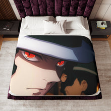 Load image into Gallery viewer, Muzan Kibutsuji Sherpa Blanket