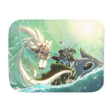 Load image into Gallery viewer, Anime Made In A Sherpa Blanket