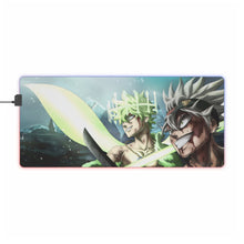 Load image into Gallery viewer, Anime Black Clover RGB LED Mouse Pad (Desk Mat)