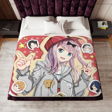 Load image into Gallery viewer, Chika Fujiwara Sherpa Blanket