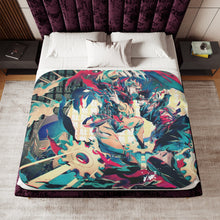 Load image into Gallery viewer, Anime Jojo's Bizarre Adventure Sherpa Blanket