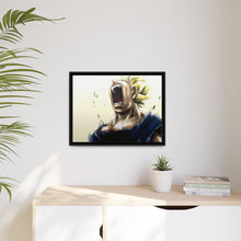 Load image into Gallery viewer, Vegeta Canvas Framed Art Print